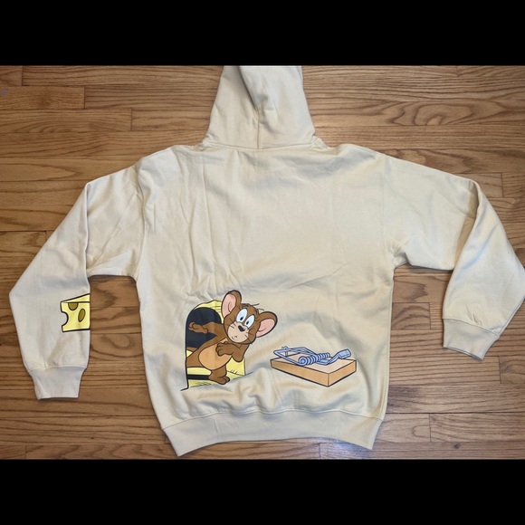 Tom & Jerry Double Sided Graphic Hoodie New Withou - Picture 4 of 6